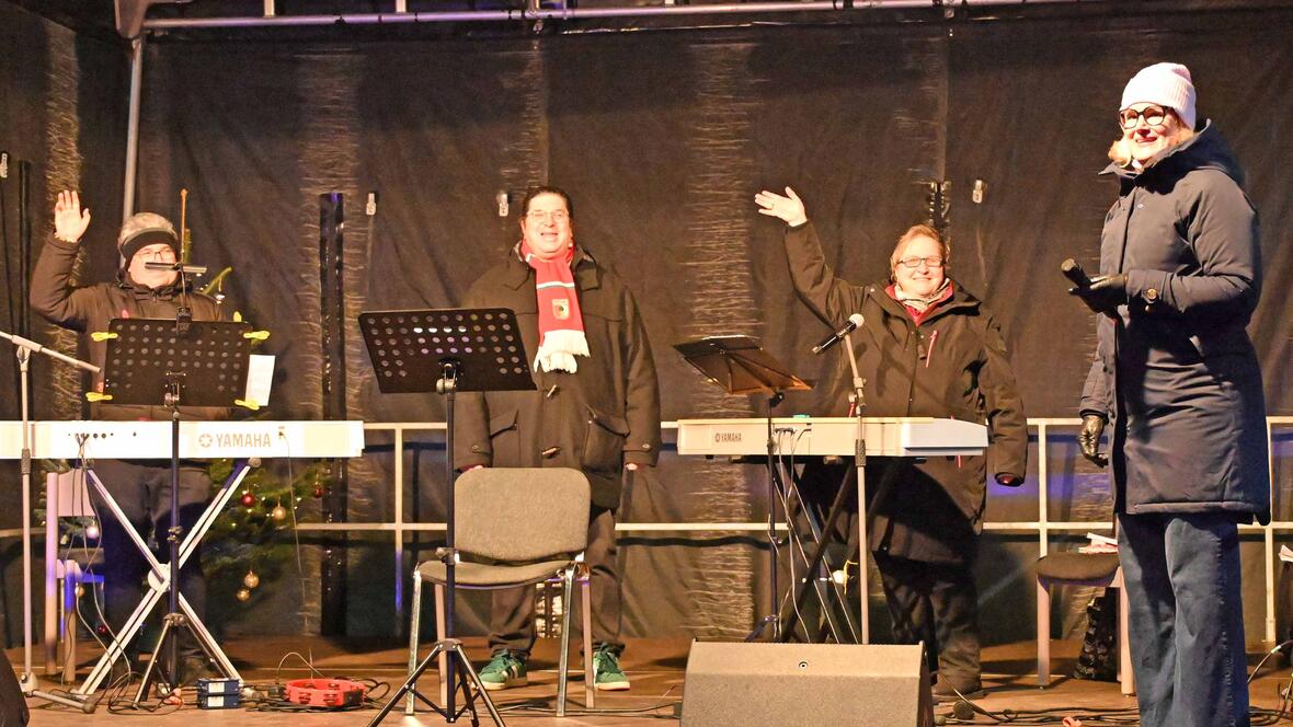 Warmsingen für Weihnachten