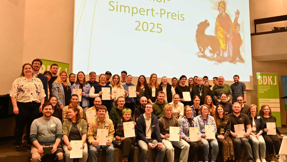 Ingesamt 19 verschieden Gruppen aus der ganzen Diözese haben sich mit ihren Projekten für den Bischof-Simpert-Preis beworben.
