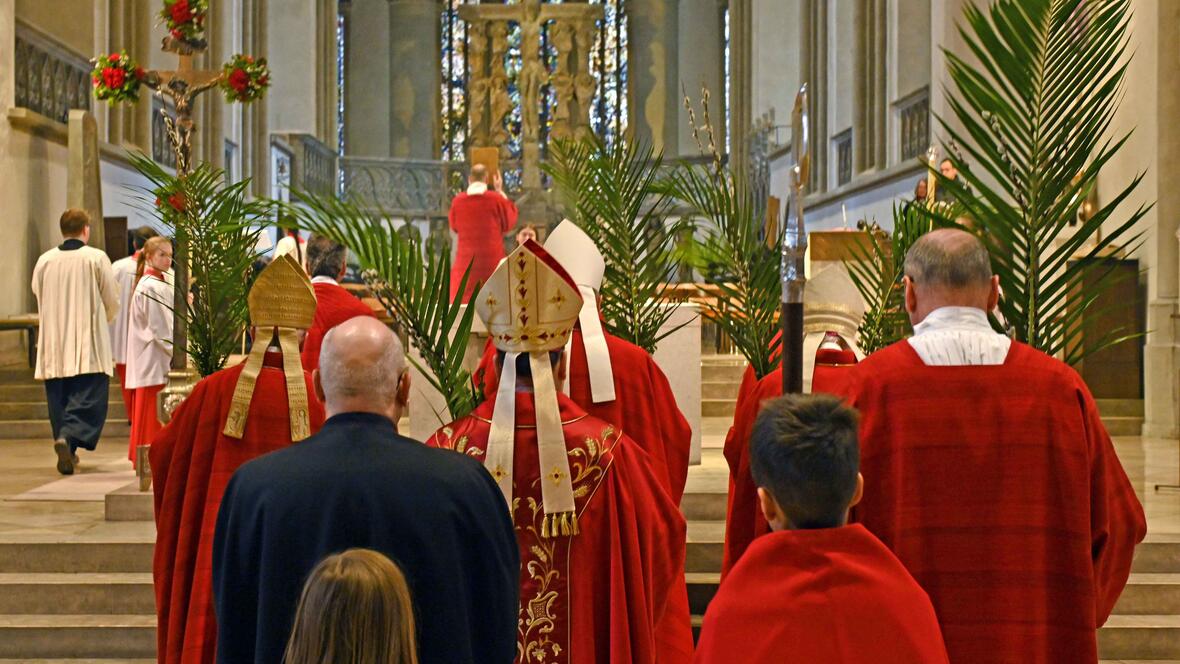 Der Palmsonntag erinnert an den Einzug Jesu in Jerusalem. (Fotos: Leander Stork / pba)