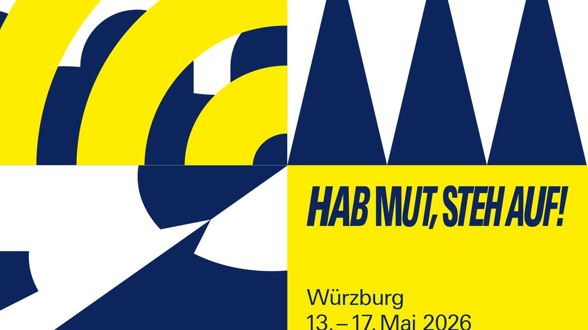 Der 104. Deutsche Katholikentag findet heuer in Würzburg statt.
