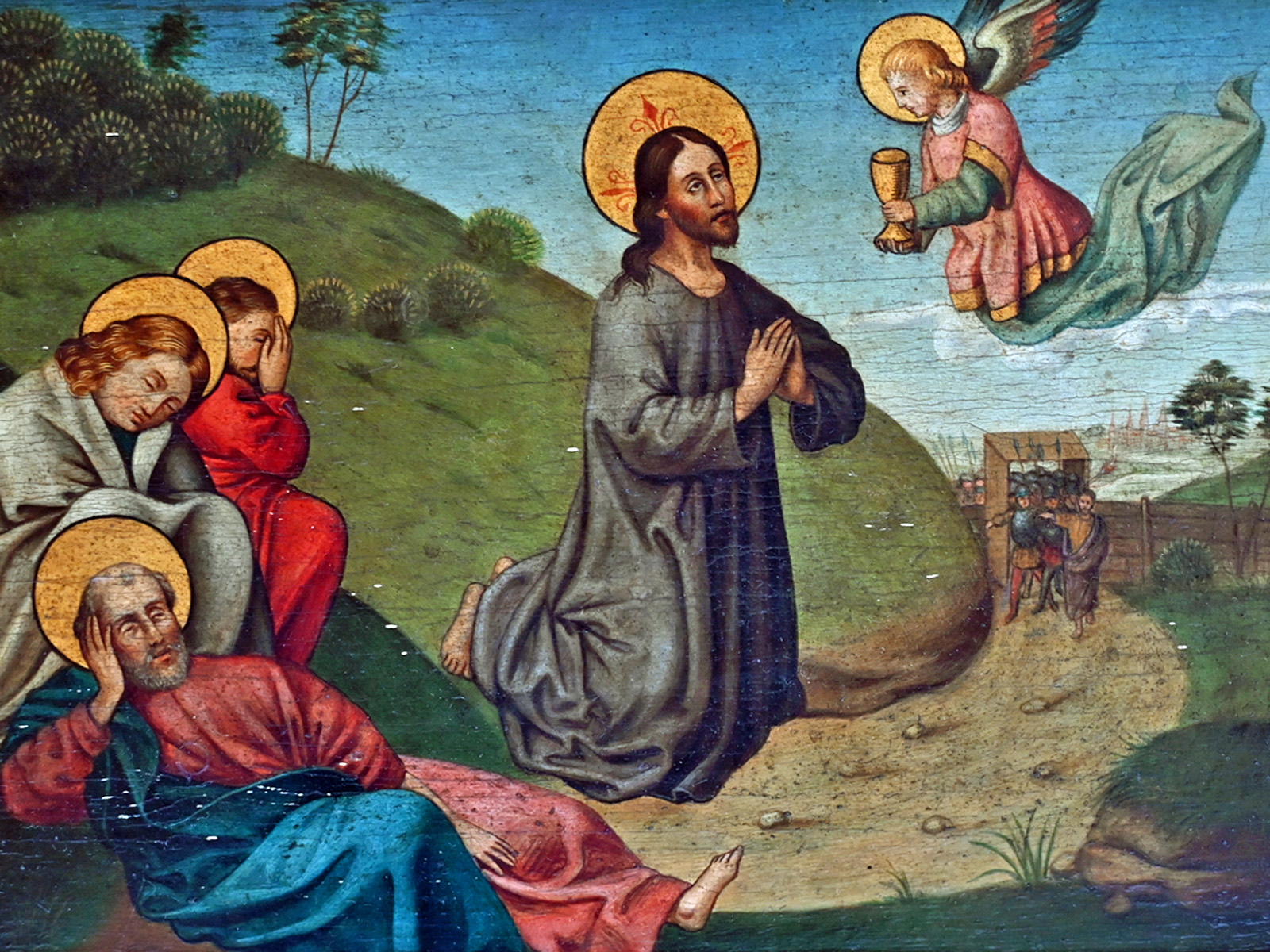 Gebet am Ölberg (Foto: Leander Stork / pba)