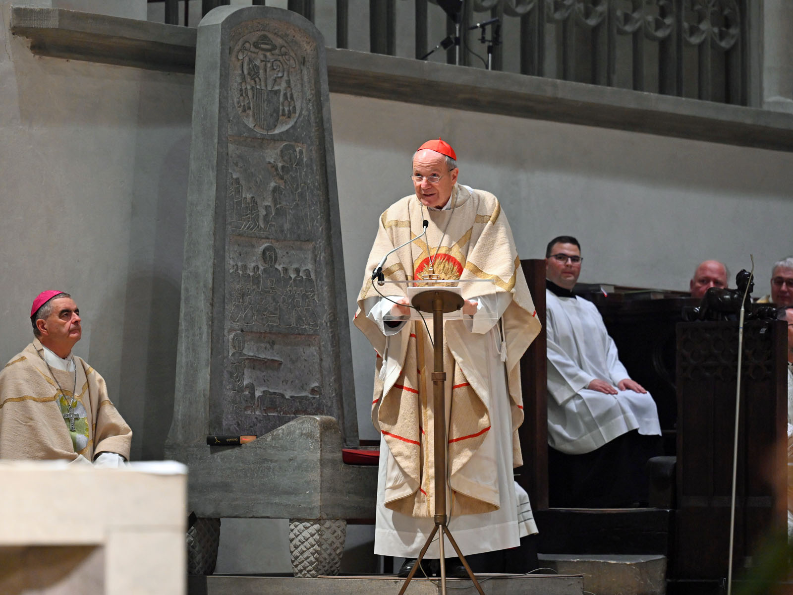 Zum Höhepunkt des Ulrichsjubiläums sandte Papst Franziskus Kardinal Christoph Schönborn als seinen Vertreter. (Foto: Leander Stork / pba)