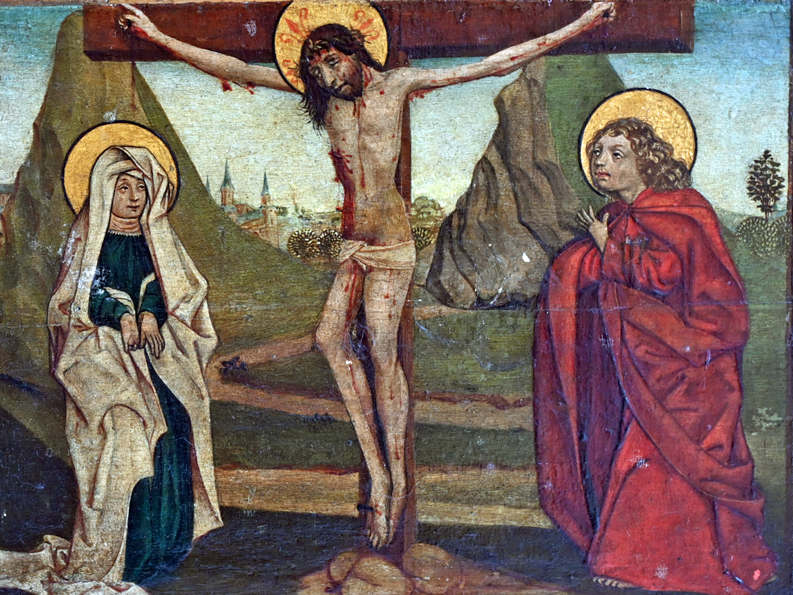 Kreuzigungsszene (Foto: Leander Stork / pba)