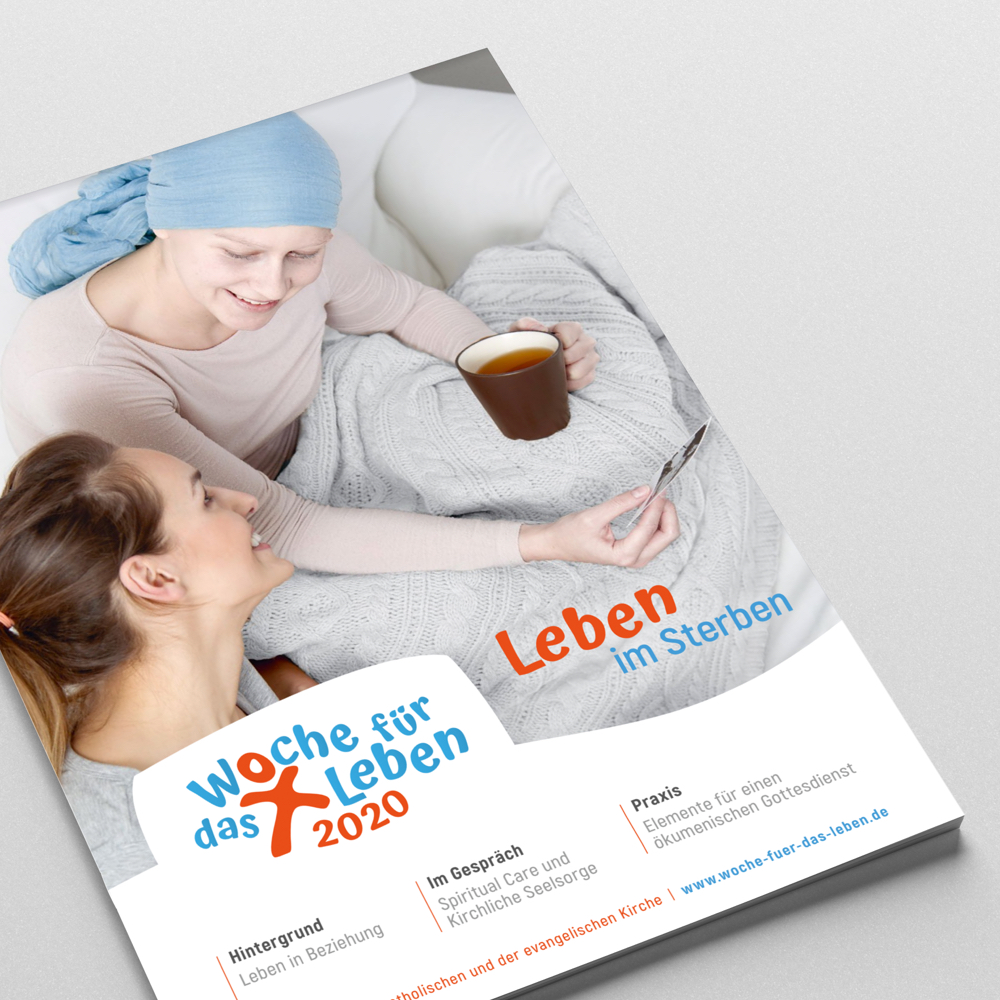 Das Themenheft bietet Materialien zur Vorbereitung auf die Woche für das Leben. (Foto: DBK)