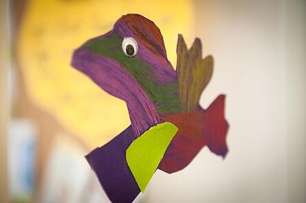 Kleiner Vogel flieg -Basteln