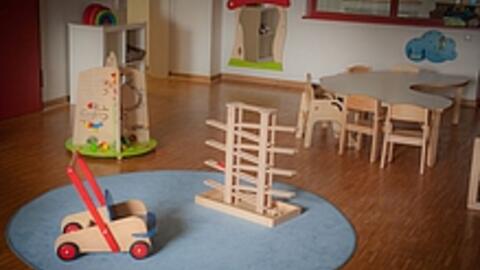Der Krippen-Spielbereich